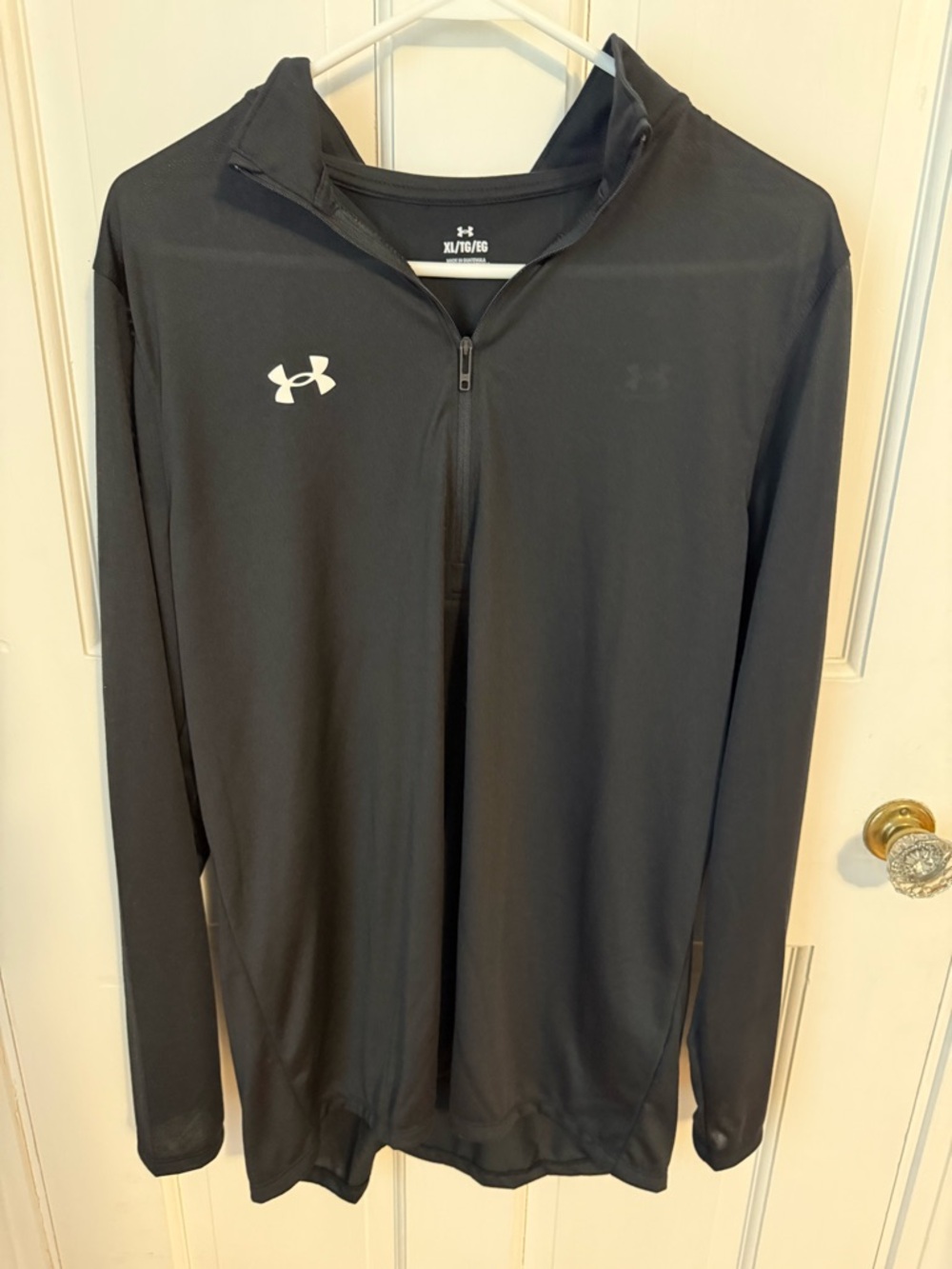 Women’s Under Armour Black Quarter-Zip Pullover